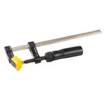 Струбцина MASTERTOOL тип F 200х50 мм, 1700Н, деревянная ручка, фото  | SNABZHENIE.com.ua