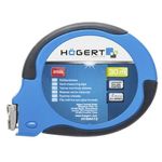 Рулетка стальная 30 м х 9,5 мм HOEGERT HT4M473, фото  | SNABZHENIE.com.ua