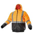 Куртка сигнальная летняя HOEGERT NIMS, оранжевая, фото  | SNABZHENIE.com.ua