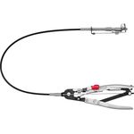 Щипцы для зажимных хомутов YATO, 210 мм, гибкий трос 513 мм, фото  | SNABZHENIE.com.ua