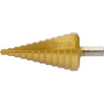 Сверло конусне ступенчатое по металлу HSS 6 - 38 мм, довжина 105 мм YATO (YT-44740), фото  | SNABZHENIE.com.ua