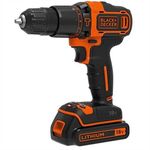 Ударная аккумуляторная дрель-шуруповерт BLACK DECKER BDCHD18KB, фото  | SNABZHENIE.com.ua