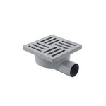 Трап ANIplast 50 мм с решеткой 15x15 см TA5110EU, фото  | SNABZHENIE.com.ua