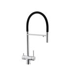 Смеситель для кухни Kroner KRP Edelstahl Klassisch с фильтром, фото  | SNABZHENIE.com.ua