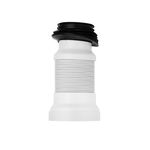 Гофра для унитаза Kroner KRP - GA110, D-110 мм, 240-455 мм, арм., фото  | SNABZHENIE.com.ua