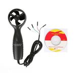 Анемометр крыльчатка BENETECH GM8904, 0,8-45 м/с, 0-50°C, фото , изображение 3 | SNABZHENIE.com.ua