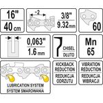 Цепь 16" (40 см, 60 звеньев) для цепных пил YATO (YT-84955), фото , изображение 3 | SNABZHENIE.com.ua