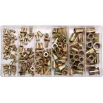 Набор стальных нитогайок М3-М10, 150 шт. в футляре YATO (YT-36481), фото  | SNABZHENIE.com.ua