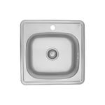 Кухонная мойка Kroner KRP Satin 4848 (0,6 мм), фото  | SNABZHENIE.com.ua