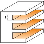 Фреза пазовая 47,6 x 2 мм, хвостовик 12 мм CMT (922.320.11B), фото , изображение 2 | SNABZHENIE.com.ua