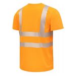 HOEGERT Футболка JURAL II, сигнальная, оранжевая, полихлопчатая, фото , изображение 3 | SNABZHENIE.com.ua