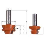 Фреза шип-паз 22,5° 37,3x22,2x60,3 мм, хвостовик 8 мм CMT, фото  | SNABZHENIE.com.ua