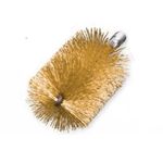 Щетка ерш 88 х 100 х 160 мм для очистки труб с наружной резьбой 1/2 латунная проволока одинарная спираль LESSMANN (506788)