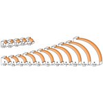 Радиусная фреза с подшипником 22,2 x 12,7 мм, хвостовик 8 мм CMT, фото , изображение 2 | SNABZHENIE.com.ua