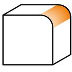 Радиусная фреза 27 x 3 мм со сменными ножами, хвостовик 8 мм CMT, фото , изображение 2 | SNABZHENIE.com.ua