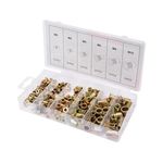 Набор стальных нитогайок М3-М10, 150 шт. в футляре YATO (YT-36481), фото , изображение 2 | SNABZHENIE.com.ua