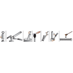 Шприц VOREL 400 см³, 41-69 MPa, гнучкі та жорсткі трубки, фото , изображение 9 | SNABZHENIE.com.ua