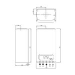 Газовый котел Thermo Alliance EWA 24 кВт, двухконтурный, конденсационный, фото , изображение 2 | SNABZHENIE.com.ua