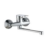 Смеситель Lidz Tani 009 настенный хромированный, фото  | SNABZHENIE.com.ua