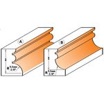 Фреза мультипрофильная для карнизов 31,7 x 23 x 61,1 мм, хвостовик 12 мм CMT, фото , изображение 2 | SNABZHENIE.com.ua