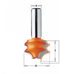 Фреза мультипрофильная для карнизов 31,7 x 23 x 61,1 мм, хвостовик 12 мм CMT, фото  | SNABZHENIE.com.ua