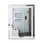Зеркало Qtap Mideya 500x800 с LED и антизапотеванием QT2078F936W, фото  | SNABZHENIE.com.ua