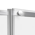 Душевая кабина Qtap Virgo 90х90 см, стекло Clear 8 мм, без поддона, фото , изображение 4 | SNABZHENIE.com.ua