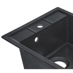 Кухонная мойка Lidz 460x515/200 BLA-03, фото , изображение 5 | SNABZHENIE.com.ua