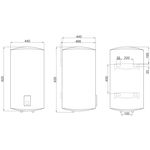 Электрический водонагреватель Thermo Alliance 100 л, вертикальный, 2,0 кВт, фото , изображение 2 | SNABZHENIE.com.ua