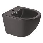 Биде подвесное Qtap Robin Matt black 495x370x325 QT1355046FMB, фото  | SNABZHENIE.com.ua