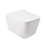 Набор Qtap 3 в 1 Nest QT0133M425 с круглой панелью и унитазом Crow, фото , изображение 3 | SNABZHENIE.com.ua