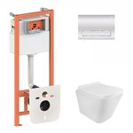 Набор Qtap 3 в 1: инсталляция Nest QT0133M425 + унитаз Tern QT1733052ERW, фото  | SNABZHENIE.com.ua