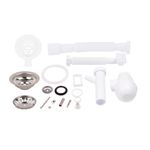 Сифон кухонный Lidz (WHI) 60 05 M002 01 EURO с отводом 50 мм, фото , изображение 3 | SNABZHENIE.com.ua