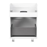 Тумба напольная Qtap Scorpio 605x825x460 белая QT1473TNВ601W, фото , изображение 5 | SNABZHENIE.com.ua