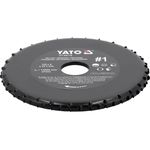 Диск-фреза YATO для КШМ по дереву, шпаклівці, гіпсу, Ø120 мм, фото , изображение 4 | SNABZHENIE.com.ua