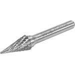 Фреза конусная заостренная YATO 10 мм, l 58/10 мм, с шпинделем 6 мм, фото , изображение 2 | SNABZHENIE.com.ua