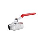 Кран шаровой Karro Standart+ 3/4 ВН никелированный PN40, фото  | SNABZHENIE.com.ua