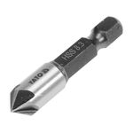 Зенкер конический YATO HSS 8.3 мм, l=40 мм, 5 кромок, HEX 1/4, фото , изображение 2 | SNABZHENIE.com.ua Зенкер конический YATO HSS 8.3 мм, l=40 мм, 5 кромок, HEX 1/4, фото , изображение 2 | SNABZHENIE.com.ua