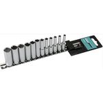 Набор головок Whirlpower 1/4" 12 шт. 4-13 мм на планке, фото  | SNABZHENIE.com.ua