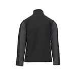 Рабочая куртка SOFTSHELL YATO XL черно-серая, 3 кармана, 96% ПЭ, 4% спандекс, фото , изображение 6 | SNABZHENIE.com.ua