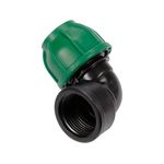 Колено 90° для пластиковых труб 25 мм, внутрен. резьба, 1 MPa, фото , изображение 2 | SNABZHENIE.com.ua