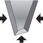Садовая ножовка FLO, L=330 мм, 6 зубьев, t=1,2 мм с чехлом, фото , изображение 8 | SNABZHENIE.com.ua