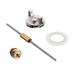 Комплект форсунок 2.5мм для краскопульта HP РТ-0204, PT-0205, PT-0210, PT-0211 (дюза, повітряна голівка, голка) INTERTOOL PT-2008, фото , зображення 2 | SNABZHENIE.com.ua