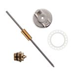 Комплект форсунок 2.5мм для краскопульта HP РТ-0204, PT-0205, PT-0210, PT-0211 (дюза, повітряна голівка, голка) INTERTOOL PT-2008, фото  | SNABZHENIE.com.ua