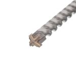 Бур SDS MAX QUADRO 16x1000 мм INTERTOOL SDM-16100, фото , изображение 2 | SNABZHENIE.com.ua