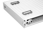 Стальной радиатор Rozma 22, нижнее подключение, 600x600 мм, фото , изображение 3 | SNABZHENIE.com.ua