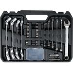 Набор торцевых головок YATO 1/4" и 1/2" с трещоткой, 93 предмета, фото  | SNABZHENIE.com.ua