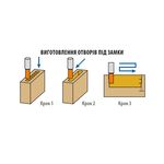 Фреза долбежная левая со стружколомом 12x80x135 мм, хвостовик 16 мм CMT, фото , изображение 2 | SNABZHENIE.com.ua Фреза долбежная левая со стружколомом 12x80x135 мм, хвостовик 16 мм CMT, фото , изображение 2 | SNABZHENIE.com.ua