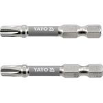 Насадка TORX T30 х 50 мм, 6-грань 1/4, никелированная, 2 шт., фото  | SNABZHENIE.com.ua