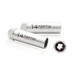 Головка свечная TOPTUL 14мм 3/8" 12-гранная, L 90мм BSBA1214S, фото  | SNABZHENIE.com.ua
